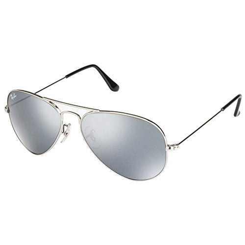 New Ray Ban Aviator RB3025 003/32 Silver/ Crystal Grey Gradient 55mm Sunglasses