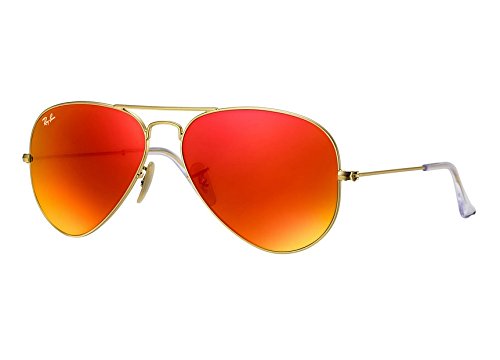 Ray-Ban Original Aviator Sunglasses (RB3025) Gold/Brown Metal - Non-Polarized - 62mm