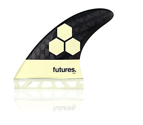 Future Fins AM1 Vector II Blackstix 3.0 V2AM1 Thruster Surfboard Fin Set Carbon Fiber