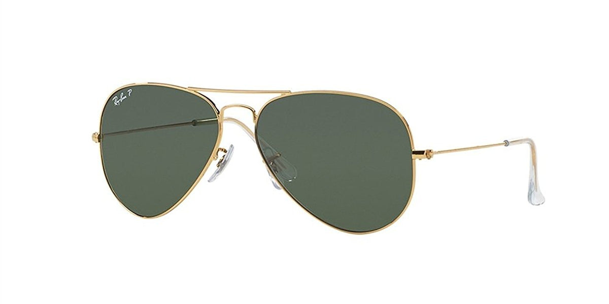 New Ray Ban Aviator RB3025 003/32 Silver/ Crystal Grey Gradient 55mm Sunglasses