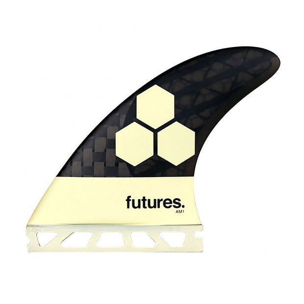 Future Fins AM1 Vector II Blackstix 3.0 V2AM1 Thruster Surfboard Fin Set Carbon Fiber
