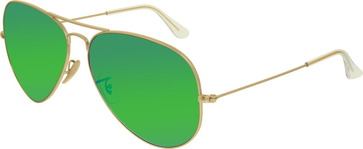 New Ray Ban Aviator RB3025 003/32 Silver/ Crystal Grey Gradient 55mm Sunglasses