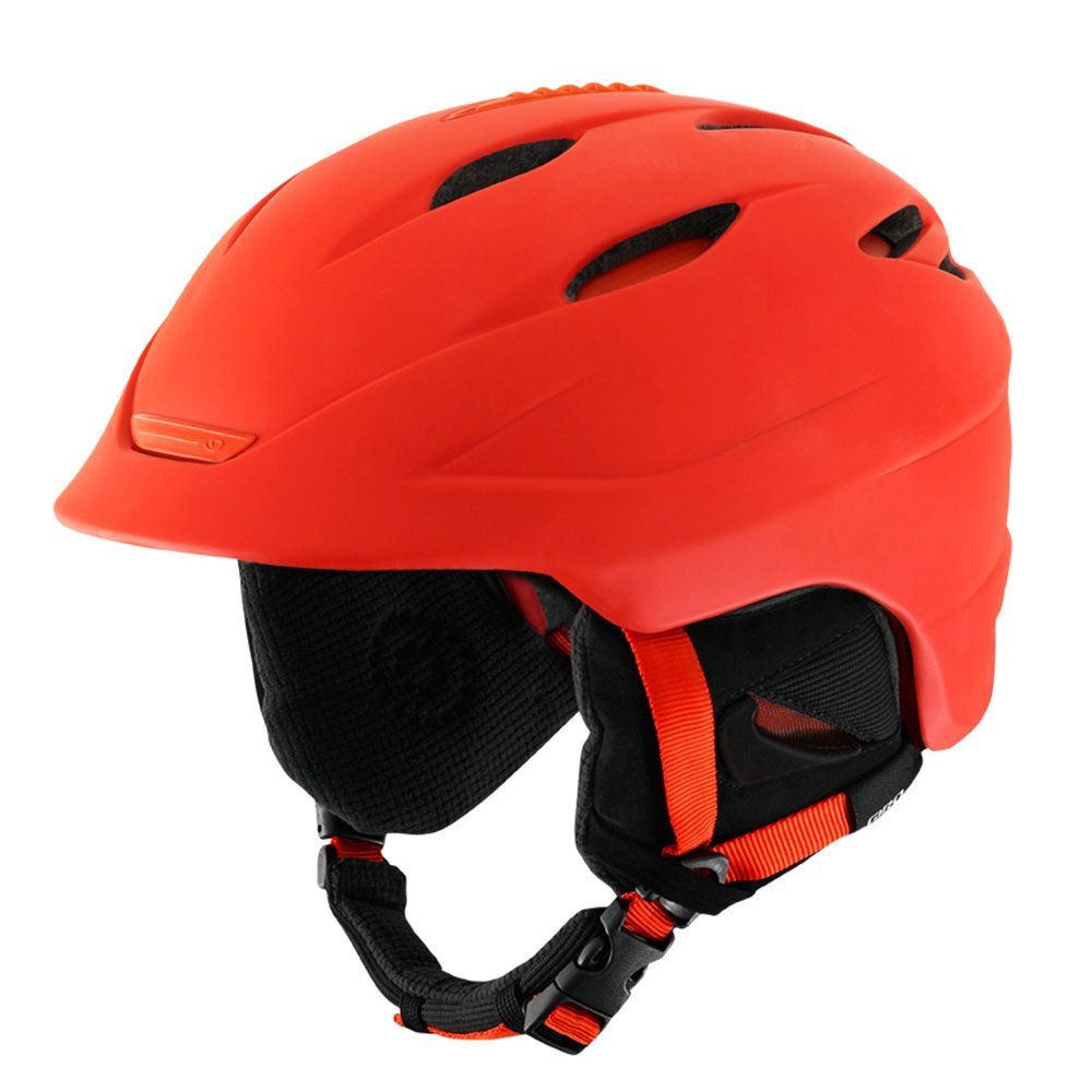 Giro Seam Snow Helmet - Men's Matte Glowing Red Large