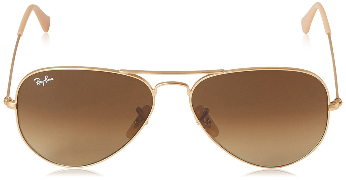 Ray-Ban 3025 Aviator Large Metal Non-Mirrored Non-Polarized Sunglasses