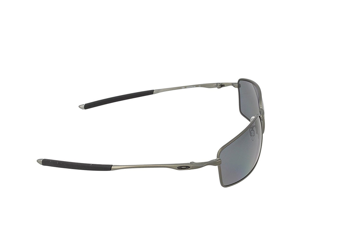Oakley Square Wire OO4075 Polarized Iridium Rectangular Sunglasses