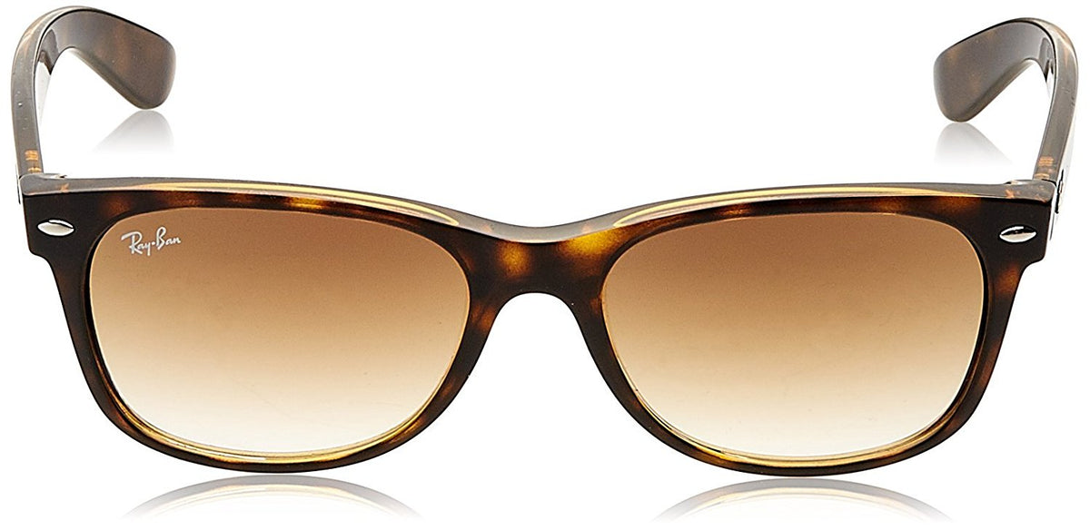 Ray-Ban NEW WAYFARER - LIGHT HAVANA Frame CRYSTAL BROWN GRADIENT Lenses 55mm Non-Polarized