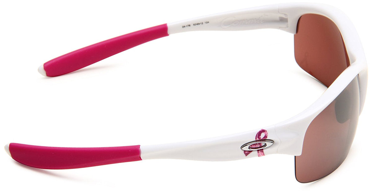 Oakley Womens Commit Iridium Rimless Sunglasses