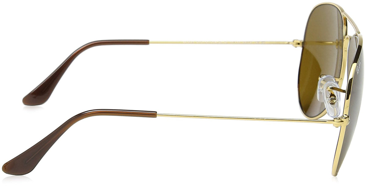 Ray-Ban Original Aviator Sunglasses (RB3025) Gold/Brown Metal - Non-Polarized - 62mm