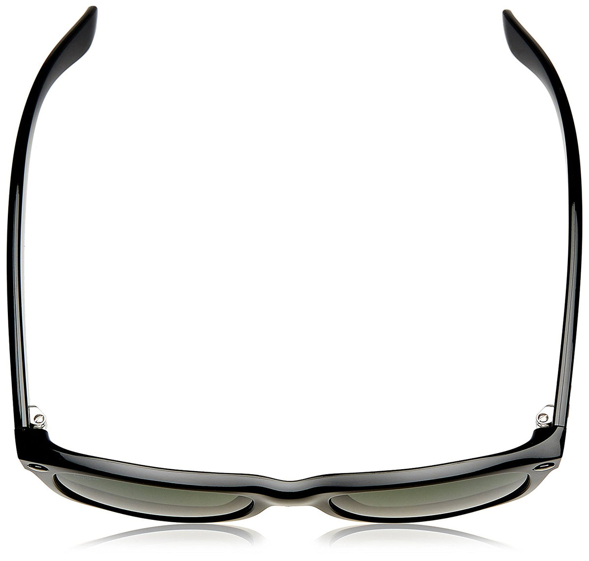 Ray-Ban NEW WAYFARER - BLACK Frame CRYSTAL GREEN Lenses 52mm Non-Polarized