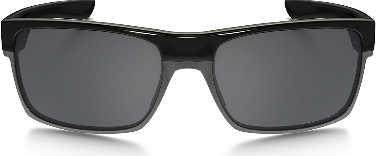 Oakley TwoFace Sunglasses Polished Black/Black Iridium, One Size