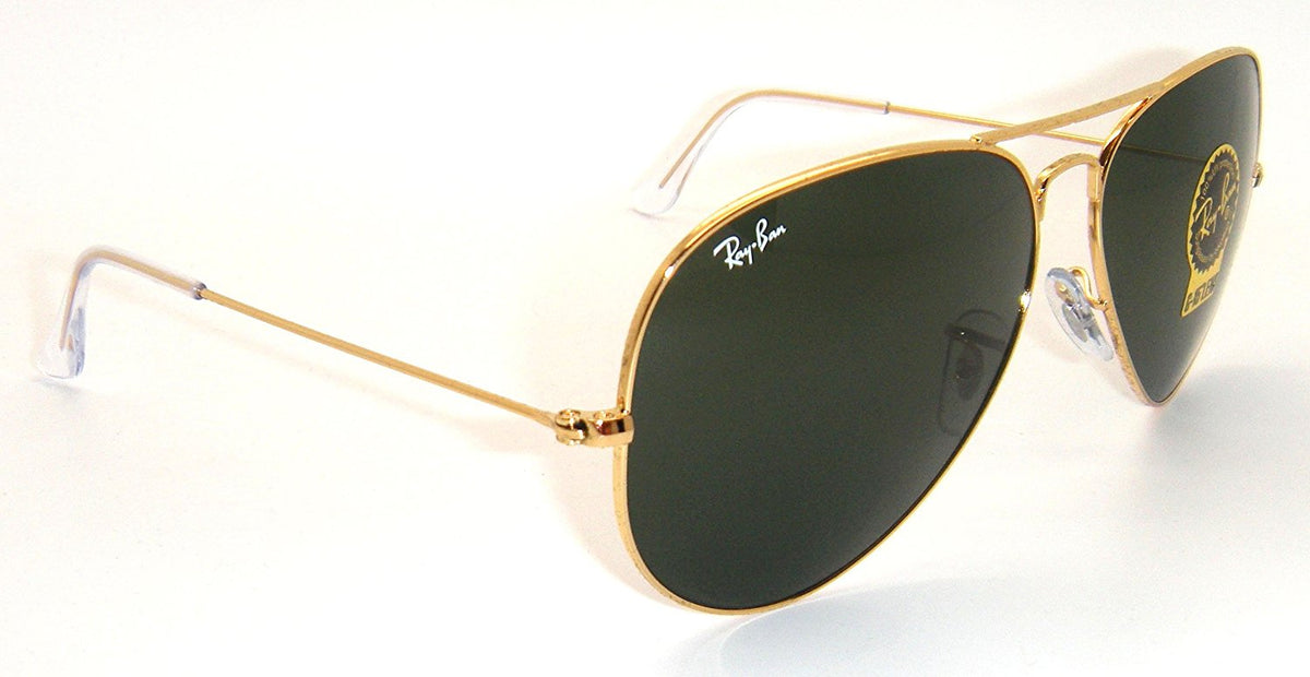 RAY BAN AVIATOR RB3026 Sunglasses - Gold L2846 Large (62mm)
