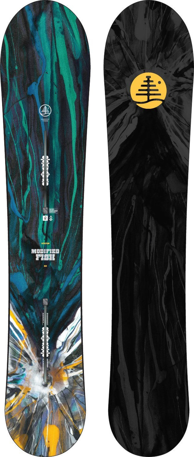 Burton Family Tree Modified Fish Snowboard, 156mw