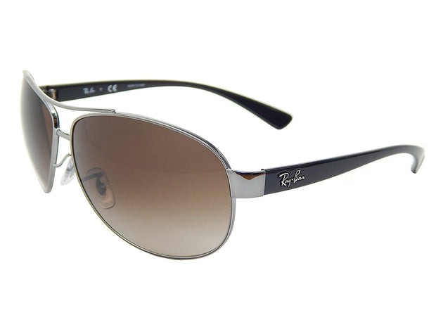 Ray Ban RB3386 004/13 Gunmetal/ Brown Gradient 67mm Sunglasses