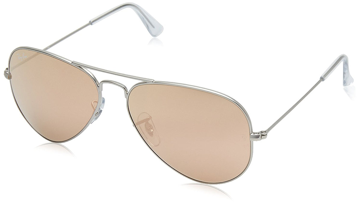 New Ray Ban Aviator RB3025 003/32 Silver/ Crystal Grey Gradient 55mm Sunglasses