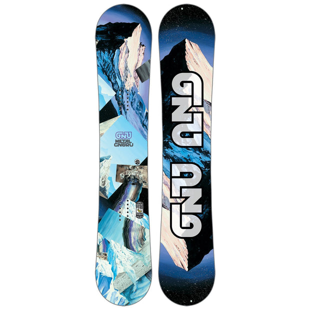 GNU Metal Gnuru Snowboard Mens Sz 155cm