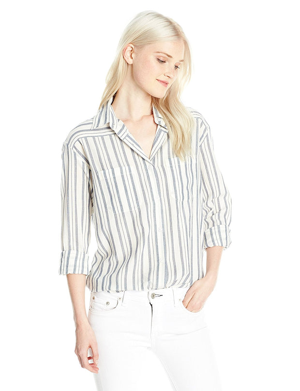 Billabong Junior's Easy Moves Long Sleeve Woven Shirt