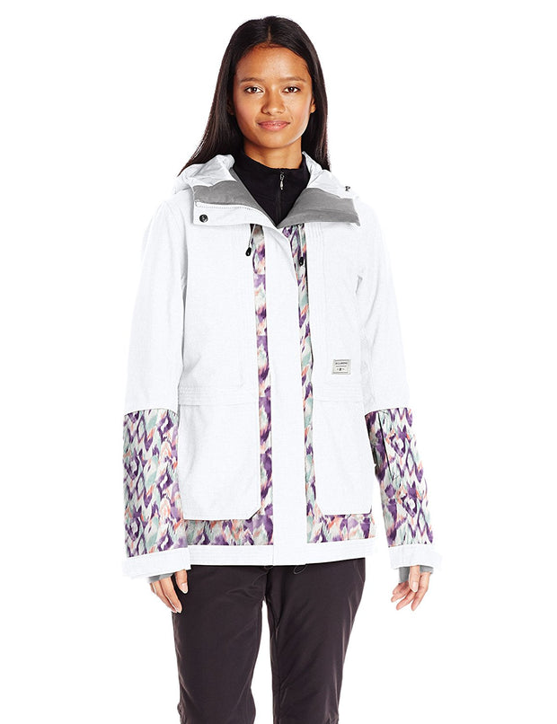 Billabong Women's Koko Snow Jacket, Bright White, L