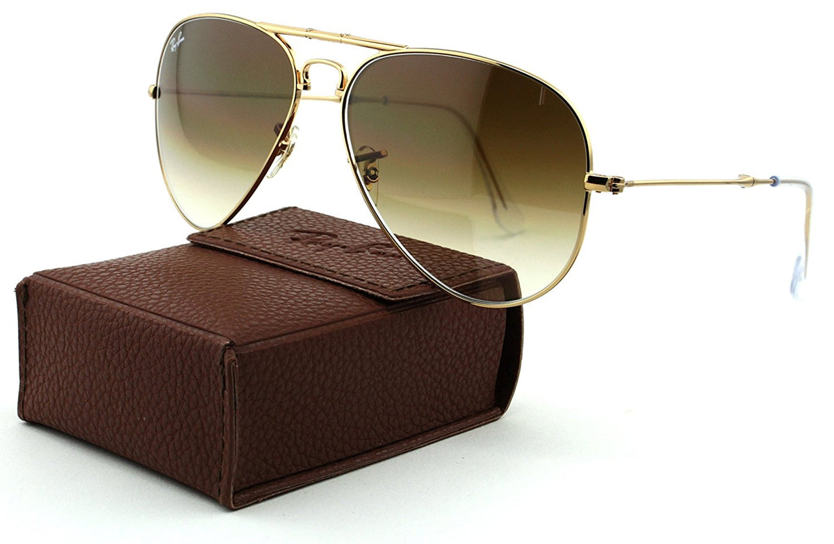 Ray-Ban RB3479 Aviator Folding Metal Unisex Aviator Sunglasses