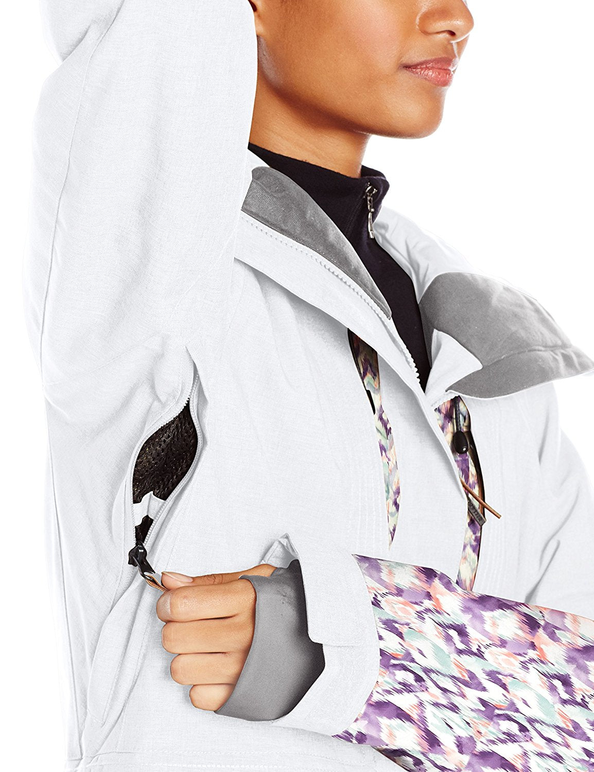 Billabong Women's Koko Snow Jacket, Bright White, L